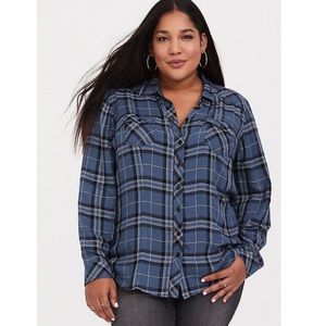 Plaid Button Up Shirt